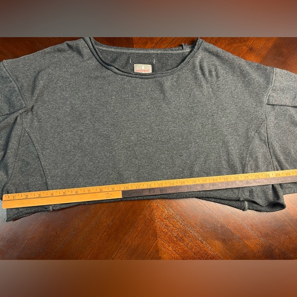 FP Movement by Free People gray  Crop Sweater - Picture 4 of 9